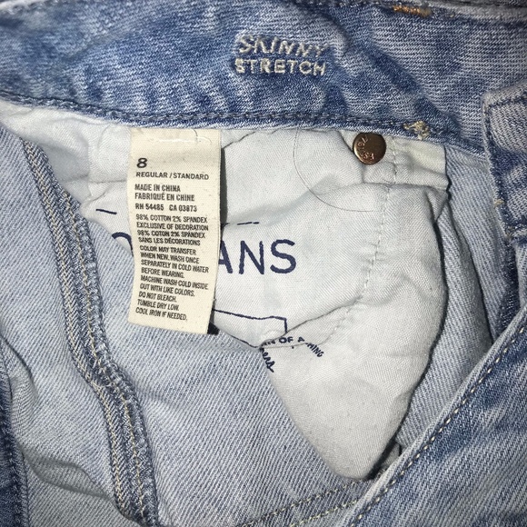 Light Wash Ripped Jeans - Picture 3 of 3